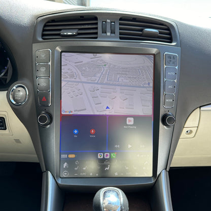 [Open Box] 12.1" Vertical Screen Android 14 Fast Boot Navigation Radio for Lexus IS 250 IS 300 IS 350 2005 - 2012