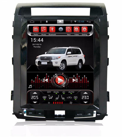 [Open box] [ PX6 Six-core ] 12.1" Vertical Screen Android 9 Fast Boot Navi Radio for Toyota Land Cruiser 2008 - 2015