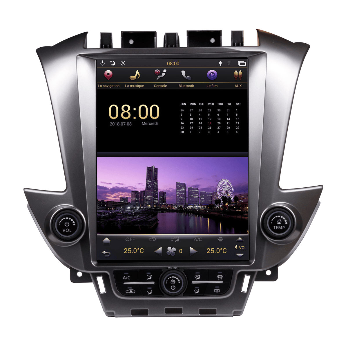 [Open Box] 14.5" 13/14 Fast boot Vertical Screen Navigation Radio for Chevrolet Tahoe Suburban GMC Yukon 2015 - 2020