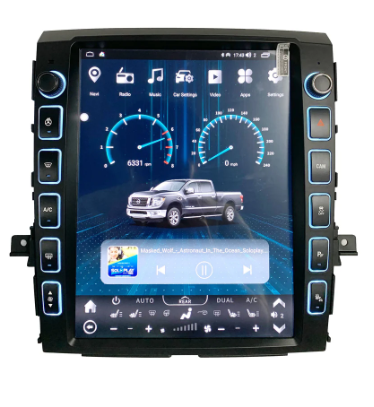 13” Android 13/14 Vertical Screen Navigation Radio for Nissan Titan (XD) 2016 - 2019