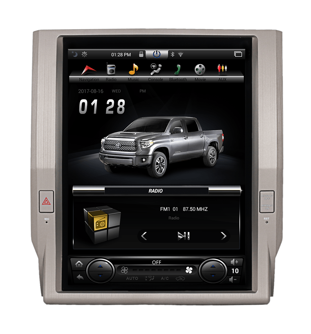 [Open Box] 12.1" Android 7.1 Fast Boot Vertical Screen Navi Radio for Toyota Tundra 2014 - 2018