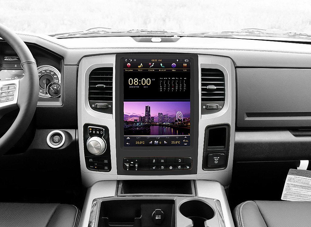 OPEN BOX [ PX6 SIX-CORE ] 10.4” / 12.1" Android 8.1 Vertical Screen Navi Radio for Dodge Ram 2009 - 2018