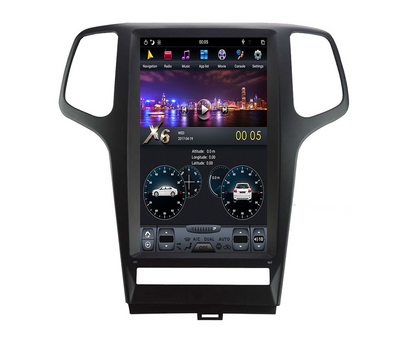 [Open-box] 13.6" Vertical Screen Android 9 Fast boot Navigation Radio for Jeep Grand Cherokee 2011 - 2013