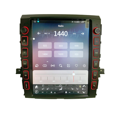 [ New ] 13” Android 12 Vertical Screen Navigation Radio for Nissan Titan (XD) 2016 - 2019