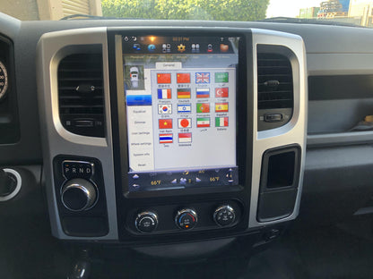 Open box [ PX6 SIX-CORE ] 10.4” / 12.1" Android 9 Fast boot Vertical Screen Navi Radio for Dodge Ram 2009 - 2018