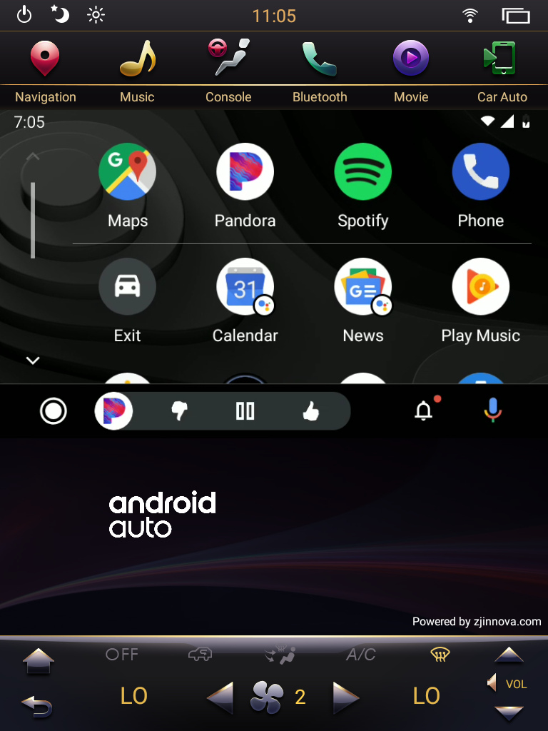 Built-in CarPlay and Android Auto for PX6 Six-core vertical screen head units