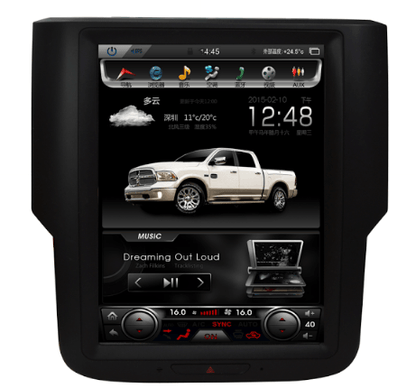 open box [ PX6 SIX-CORE ] 10.4" Android 9 Fast Boot Vertical Screen 1 button Navi Radio for Dodge Ram 2013 - 2018