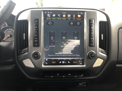 [PX6 SIX-CORE] [Special Edition] 12.1" Android 9 Fast boot Navi Radio for Chevy Silverado GMC SIERRA 2014 - 2019